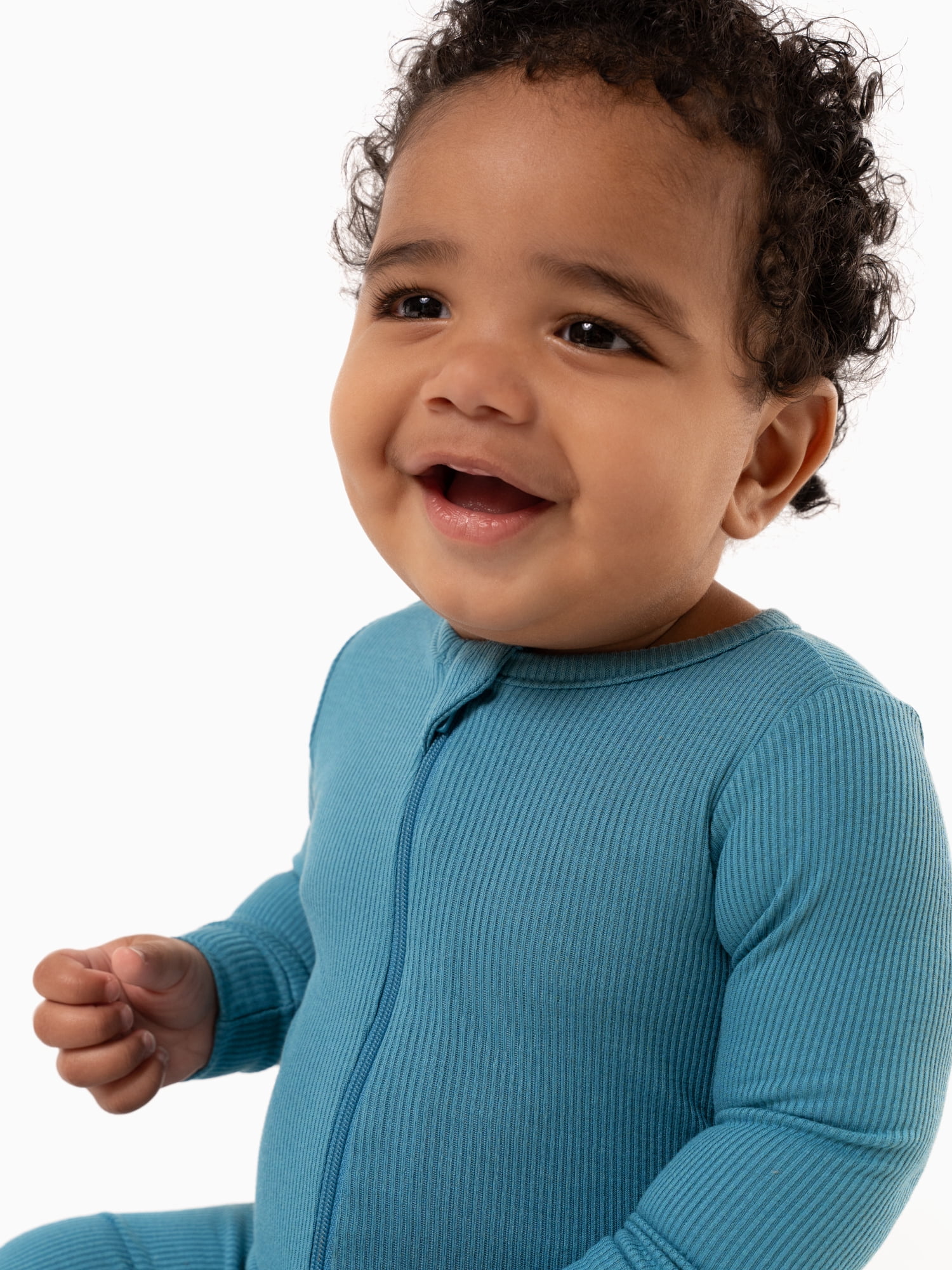 Modern Moments by Gerber Baby Neutral Super Soft Viscose Long Sleeve Coverall, Sizes Newborn - 12 Months
