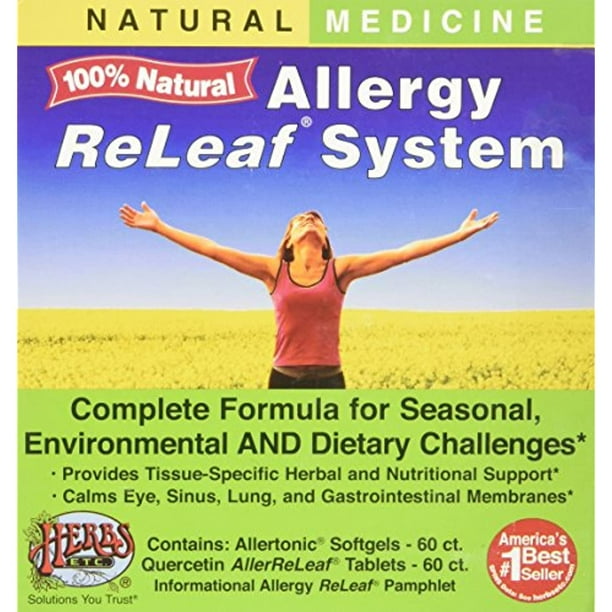 Allergy ReLeaf System Natural Herbal Dietary Supplement Safe and