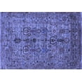 thumbnail image 1 of Ahgly Company Indoor Rectangle Oriental Blue Industrial Area Rugs, 5' x 7', 1 of 4