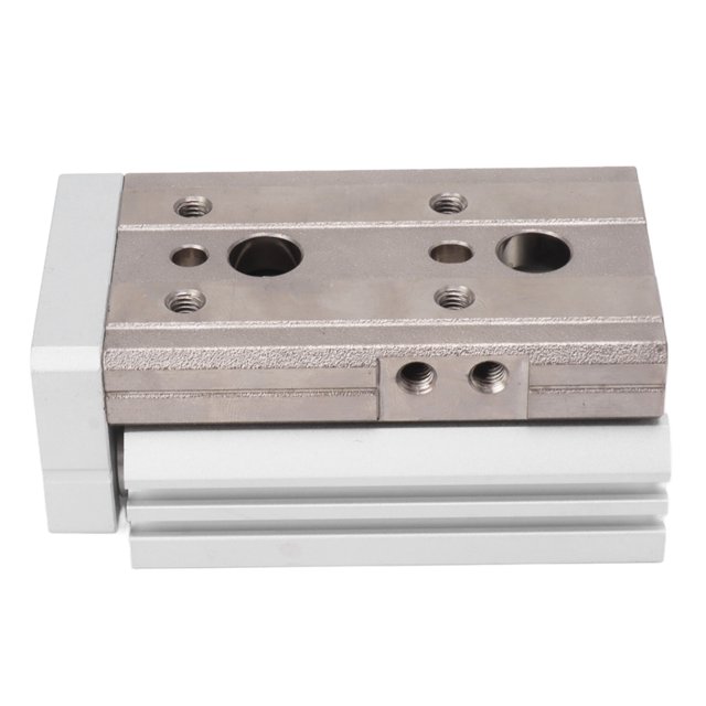 ATTOE Pneumatic Cylinder SMC Type Dual Shaft Rod Double Acting Precise Air Cylinder for Automation Equipment-5129