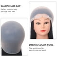 thumbnail image 4 of USHOBE 2Set Silicone Hair Coloring Caps White with Needle Tool for Easy Hair Dye Application, 4 of 8