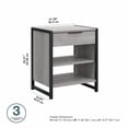 thumbnail image 4 of Atria Small End Table with Drawer in Platinum Gray - Engineered Wood, 4 of 7