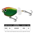 thumbnail image 4 of Flotating Popper Fishing Lure Propeller Rotating Cebo Artificial para () Verde, 4 of 4