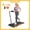 Blue Incline+Handle, variant on Yagud Walking Pad Treadmill with Handle Bar and Adjustable Incline, 3.8HP Portable Electric Treadmills with Wheels for Home, Home Treadmills with Incline, 0.5-3.8MPH, Silver