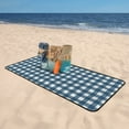 thumbnail image 6 of Cotton Bath Towels for Bathroom - blue gingham check plaid Microfiber Quick Dry Towels for Body Bath Sheets, Personalized Beach Towel, Soft Shower Towels for Travel Home Beach 27*55in, 6 of 7