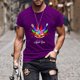 thumbnail image 2 of Camisa de Manga Larga Del Cuello Redondo Del Verano Del Carnaval Impresa de los Hombres, Suéter de Moda de Poliéster para el Uso Casual, Diario Y de Invierno, 2 of 3