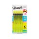 thumbnail image 1 of Iluminador Sharpie Accent con punta cincelada retráctil x5 unidades, color amarillo, 1 of 5