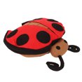 thumbnail image 4 of Juguete de peluche para perros Ticfox interactivo para masticar y limpiar dientes forma de mariquita, 4 of 13