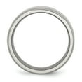 thumbnail image 4 of Primal Steel Titanium 8mm Beveled Edge Band, 4 of 9