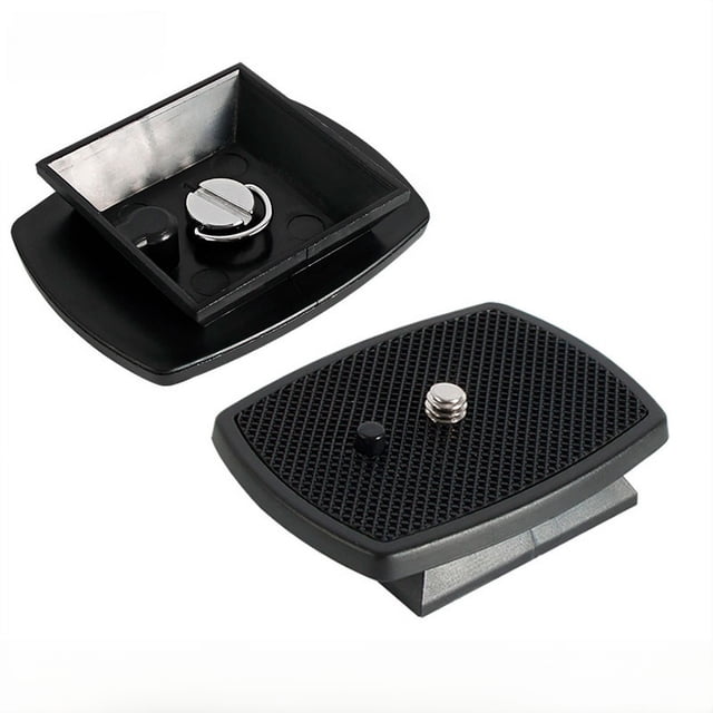 Placa de montaje rápido para trípode, placa de montaje rápido para cámara DSLR en miniatura, accesorios de fotografía