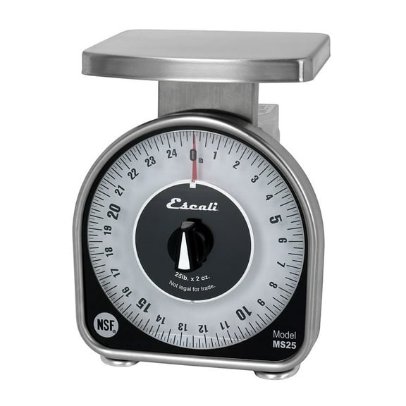 Escali SCMDL25 MS-Series 25 Pound Mechanical Dial Scale