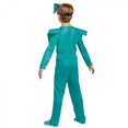 thumbnail image 3 of Armor Disfraz de mono para niño, disfraz azul, conjunto de armadura de diamante mágico para niños, Halloween, grande (8-10), 3 of 3