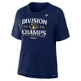 thumbnail image 2 of Women's Fanatics Navy Milwaukee Brewers 2025 NL Central Division Champions Locker Room T-Shirt, 2 of 3