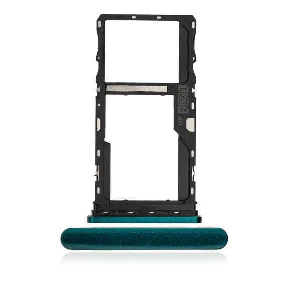 Replacement Sim Card Tray Compatible For Motorola Moto G9 Play (XT2083 / 2020) (Forest Green)