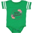 thumbnail image 3 of Inktastic Big Cousin with Flower Circle Girls Baby Bodysuit, 3 of 5