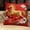 Red-C, variant on Horse Print Pillow Cover 18x18 Inch, Farmhouse Soft Cotton Decorative Throw Pillow Case with Hidden Zipper for Couch Sofa Living Room Bedroom