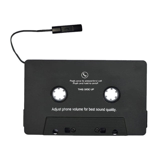 cinta de musica Cinta AAC MP3 SBC Reproductor estéreo AUX Música Adaptador de casete de audio con micrófono