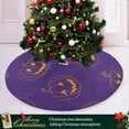 thumbnail image 6 of GZHJMY Halloween Christmas Tree Skirt Halloween Tree Skirt for Holiday Party Home Christmas Day Ornaments 48", 6 of 6
