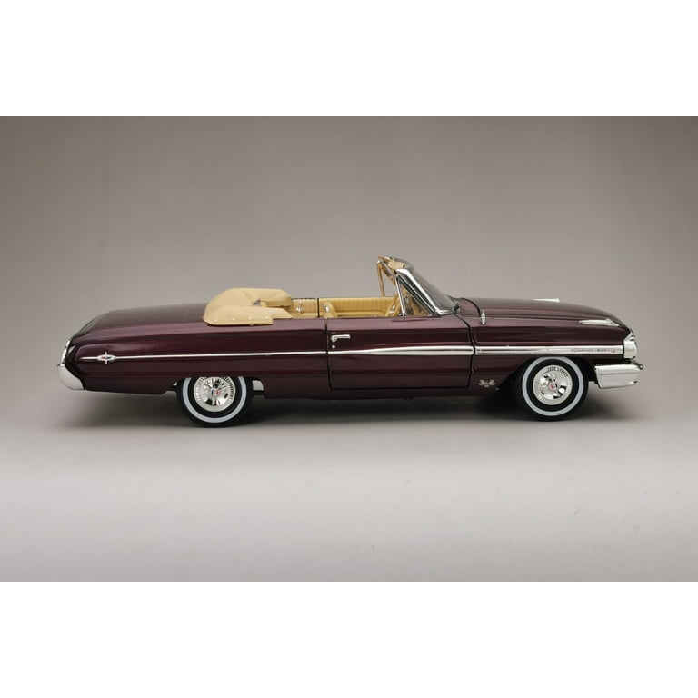 1964 Ford Galaxie 500/XL Open Convertible, Vintage Burgundy - Sun