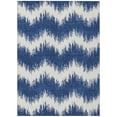 thumbnail image 2 of Addison Rugs Chantille Indoor/Outdoor Transitional Chevron Navy Washable Rectangle Rug, 5' x 7'6", 2 of 6