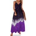 thumbnail image 1 of Nuevo vestido sin mangas con la bandera del orgullo de Ace Galaxy Vestido largo Ropa de verano para mujer 2024 Vestidos casuales, 1 of 7