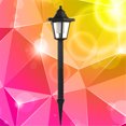 thumbnail image 4 of Bewildely 2 lámparas hexagonales de palacio, luz LED Solar para césped, impermeable, pared, patio, paisaje, césped al aire libre, acera, jardín, Iluminación y accesorios blanco 2 piezas Bewildely HA005476-01B, 4 of 6