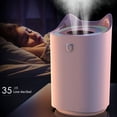 thumbnail image 4 of Difusor de aroma Yuarrent con modo de combustión antiseco 7 luces LED nocturnas rosa, 4 of 6