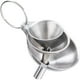 thumbnail image 3 of Juego de embudos de cocina de acero inoxidable con cepillo de limpieza - 4 tamaños para llenar botellas, transferir líquidos y polvos - Embudos de metal de grado alimenticio duraderos, fáciles de, 3 of 7