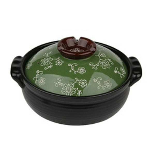 Clay Pot Donabe Ceramic Stew Pot With Lid Rice Pot Hot Pot Multifunctional Heat-resistant Rice Cooker Handmade Casserole Dish Slow Stew, Soup Pot for Household