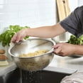 thumbnail image 6 of ZWILLING Prep 6-pc Brushed Stainless Steels Nesting Bowls & Strainers Set, 6 of 7