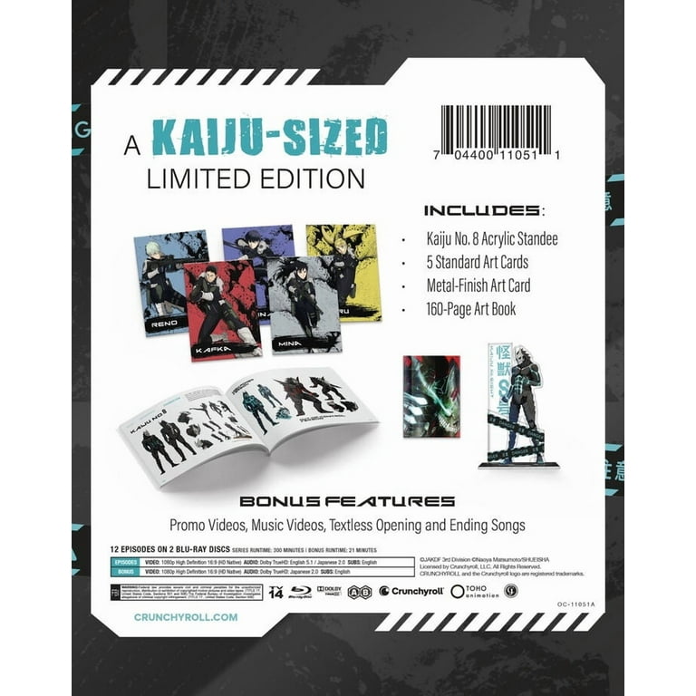 Kaiju No. 8 Limited Edition Season 1 (Blu-ray) Crunchyroll, Anime