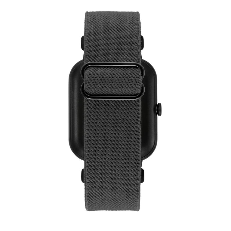 Armitron Connect Unisex Eclipse Smartwatch Make and Receive Calls Grey Woven Elastic Band Walmart
