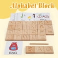 thumbnail image 3 of de aprendizaje tarjetas Flash carta de rompecabezas ABC vista juguetes educativos Montessori ños 3 Salvador Dali tarjetas de memoria flash del alfabeto, 3 of 10