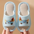 thumbnail image 6 of Gibobby lush Non-Slip House Slippers For Girls and Boys and Little Big Toddler Unisex Kids Ultra Comfort Cute Soft and Fuzzy(Sky Blue,12-12.5 Years), 6 of 6
