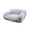 Gray, variant on sunsanly Plush Pet Bed for Small Medium Cats Dogs Washable Puppy Sleeping Sofa Thicken Warm Cat Couch with Anti-Slip Bottom Gift for Pet Lovers