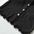 thumbnail image 4 of Annhoo Girls Summer Cardigan Comfy Breathable V Neck Long Sleeve Jackets Fashion Ruffle Hem Cute Soft Jacket, 4 of 9