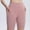 Pink, variant on Women's Short Leggings With Pockets Fashion Casual Daily Solid Casual Outing Casual Shorts Pants
