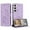 Purple, variant on for Samsung Galaxy S23 Plus Phone Case Wallet, Embossed Cute Cat Pattern Purse Case Women Girls Wrist Strap [Card Cash Slots] Stand PU Leather Protection Cover for Samsung Galaxy S23 Plus, Purple