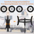 thumbnail image 3 of WELLUCK Camper Wheel Chock Stabilizer 2 Sets for RV Travel Trailer Heavy Duty X-Shaped RV Chocks Anti-Move Tire Wheel Chock, Fits 3.5" to 1, 3 of 6