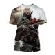 thumbnail image 1 of Juegos de disparos populares, moda de verano, patrones de diseño creativo, impresión 3D, camiseta personalizada estimulante a la moda, 1 of 5