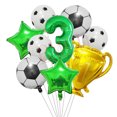 thumbnail image 3 of piezas de globos de aluminio para fútbol, trofeos de oro, decoraciones para fiestas de cumpleaños, juguetes para niños, regalos, suministros para fiestas temáticas de deportes de fútbol para adultos, 3 of 5