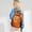 Orange, variant on Glitter Canvas Cheer Backpack Orange Green Blue Red Black, Everyday Use Travel Bag for All People