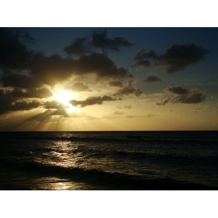 LAMINATED POSTER Puerto Rico Beach Sunset Poster Print 24 x