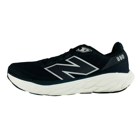 New Balance Fresh Foam X 880v14 Black Sea Salt Silver Metallic Men's Running Shoes M880B14, Men's U.S. Shoe Size 11.5