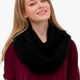 thumbnail image 4 of Bufanda gruesa de invierno para mujer, bufanda infinita de punto, bufandas de bucle circulares gruesas y cálidas a la moda, bufandas suaves de otoño e invierno gruesas y cálidas para mujer, 4 of 5