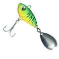 thumbnail image 2 of Sea Trolling Fishing Bait Sequins Mini VIB Fishing spinner false bait Lures Tackle Vibration Spinner False Bait, 2 of 5