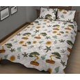 thumbnail image 2 of Juego de Cama Bonsai Leaves Flower Pattern, 2 of 5