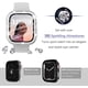 thumbnail image 3 of 4 Pack Compatible with Apple Watch 38mm Case Cover with Screen Protector,Crystal Bling Case Diamond Protective Face Cover Rhinestone Covers Bumper for iWatch Series 7 6 5 4 3 2 1 SE Girl, 3 of 5