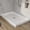 36*36*4" middle drain + SS304 medium square drain cover + drain, three-side water retaining, variant on 60 x 32 Inch Non-Slip Acrylic Shower Base with Center Drain & 304 Stainless Steel Cover – Single Threshold Shower Pan for Bathroom & RV