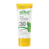 Alba Botanica Sheer Mineral Sunscreen Lotion SPF 30, Fragrance Free, 3 fl oz